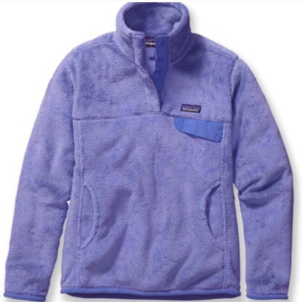 Patagonia Re-tool fleece snap-T Pullover Sweater